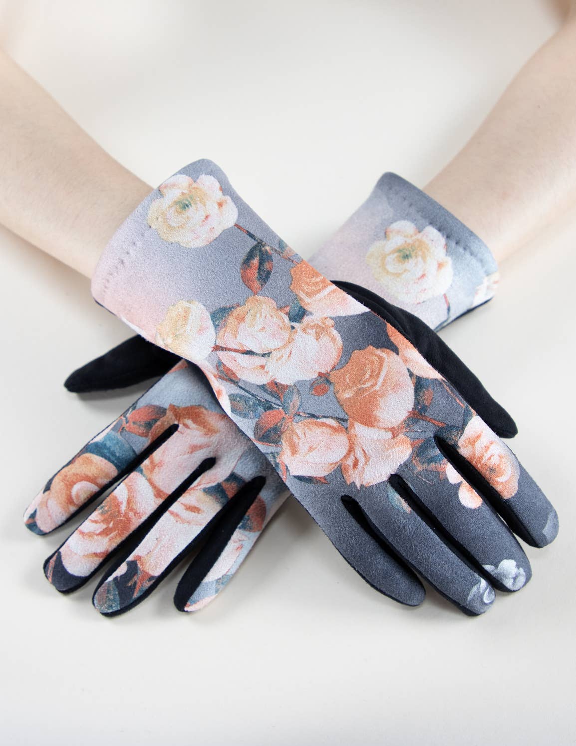 Elegant Floral Gloves (TS)