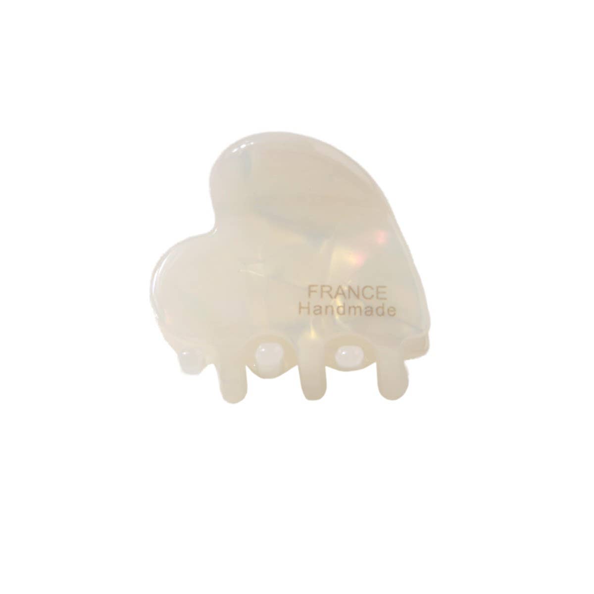 Heart love heart hair claw clip
