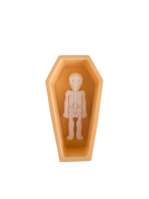 Coffin and White Skeleton Soap