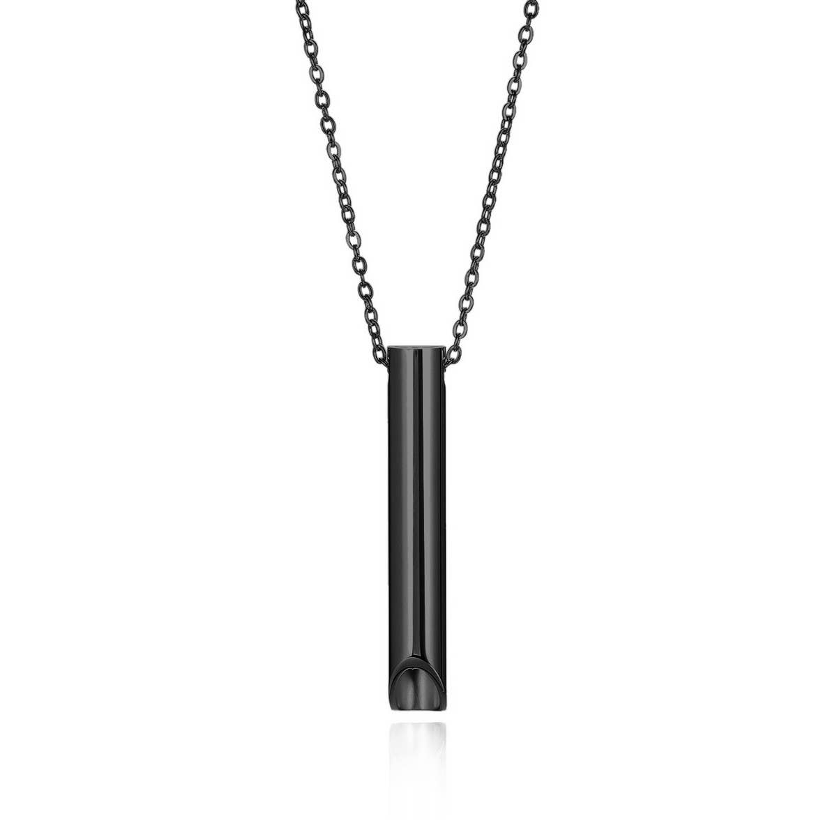 Creative breathing whistle necklace