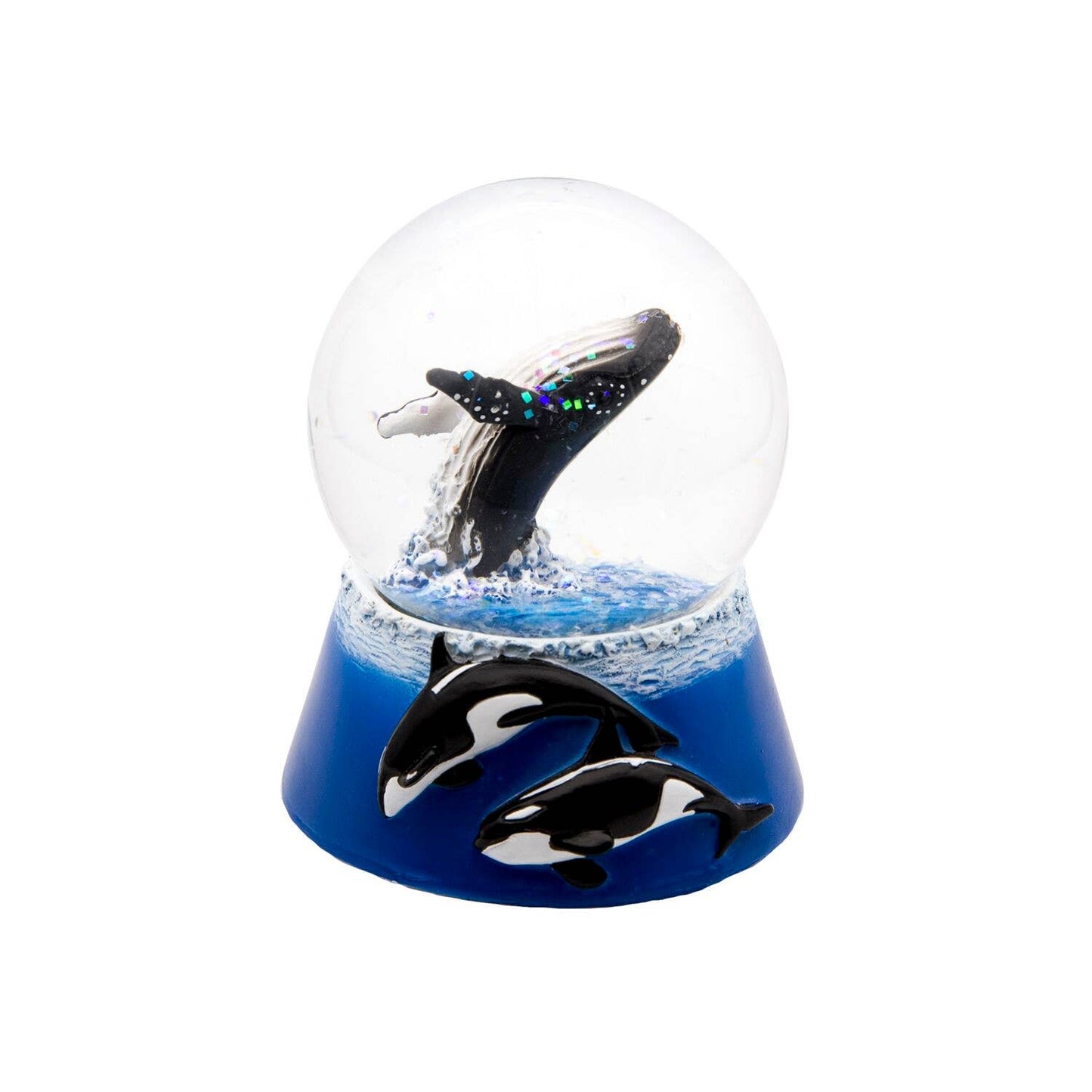 Humpback & Killer Whale Jump Water Ball