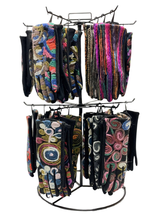 Assorted Embroidered Gloves