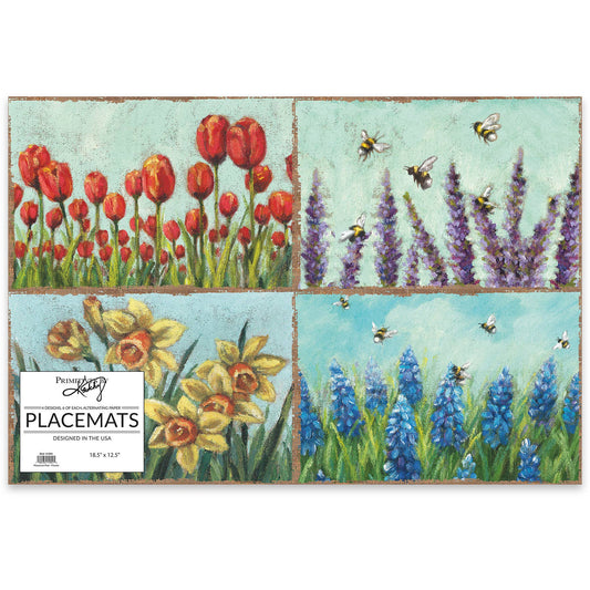 Florals Paper Placemat Pad
