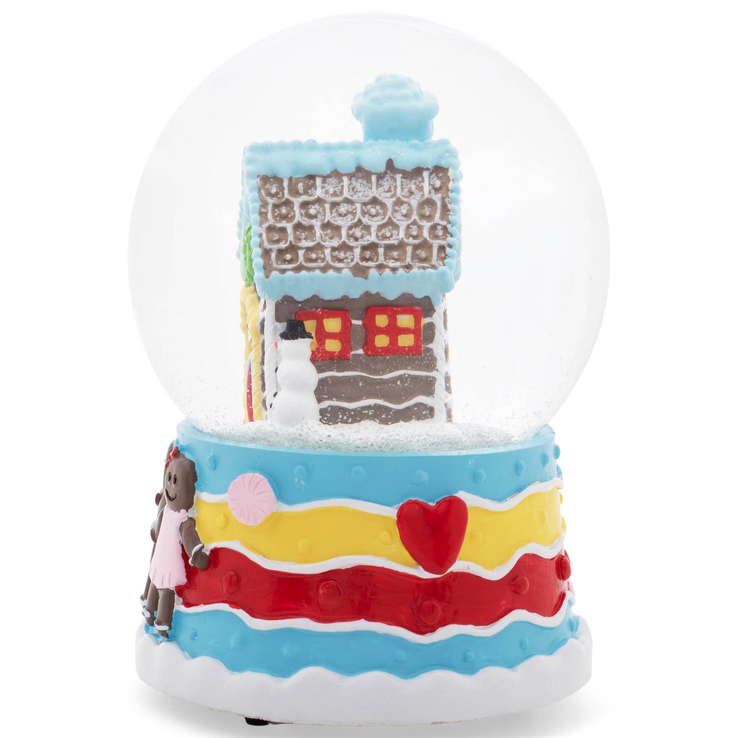Gingerbread House Musical Snow Globe