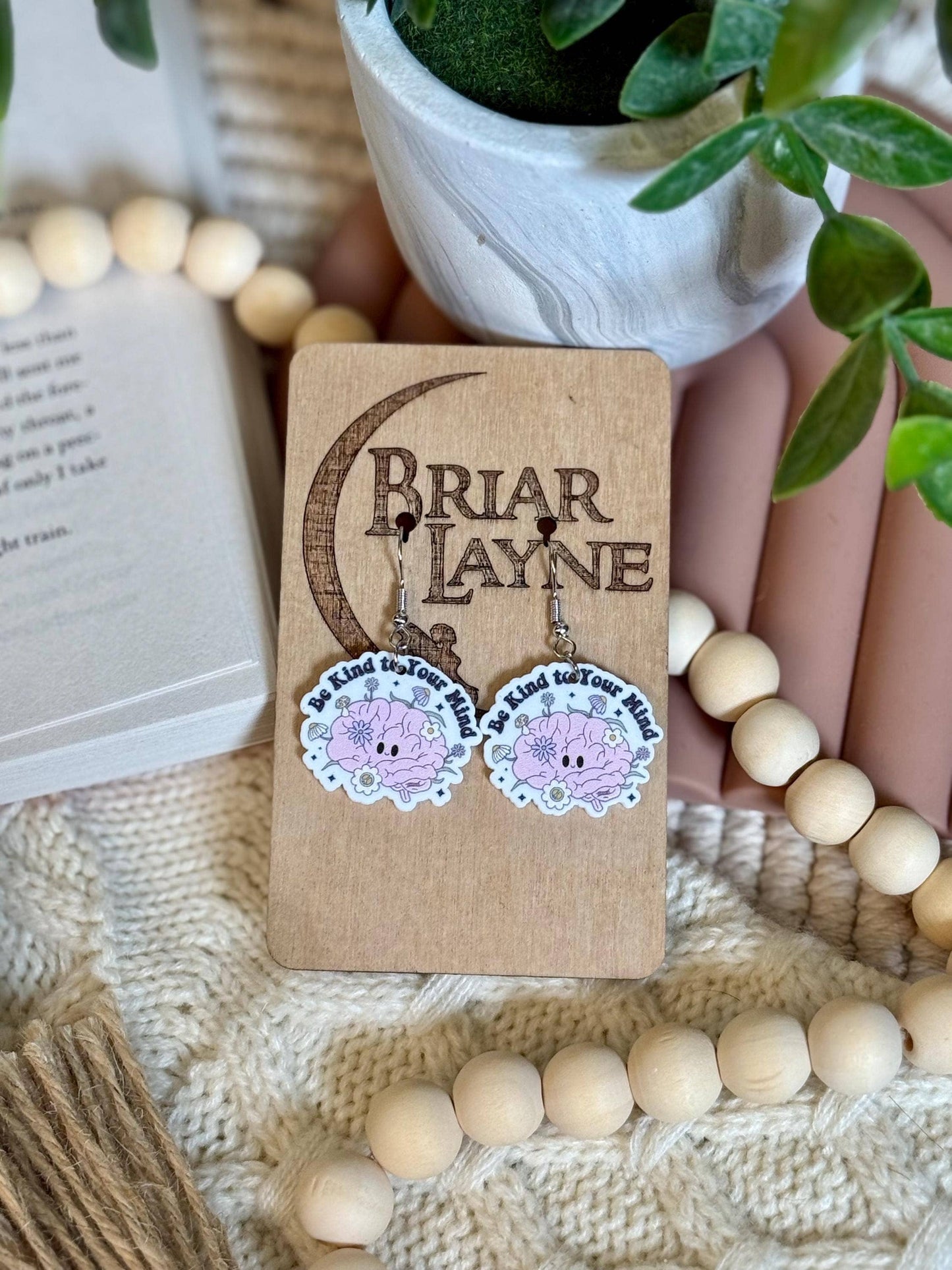 Be Kind To Your Mind Earrings