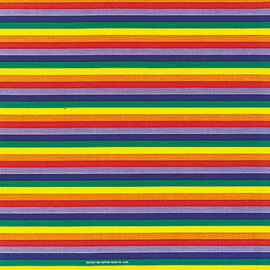 Bandanna - 22" MADE IN USA - Freedom Rainbow