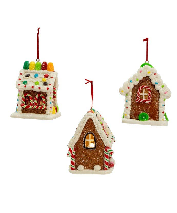 Gingerbread House LED size 3.74