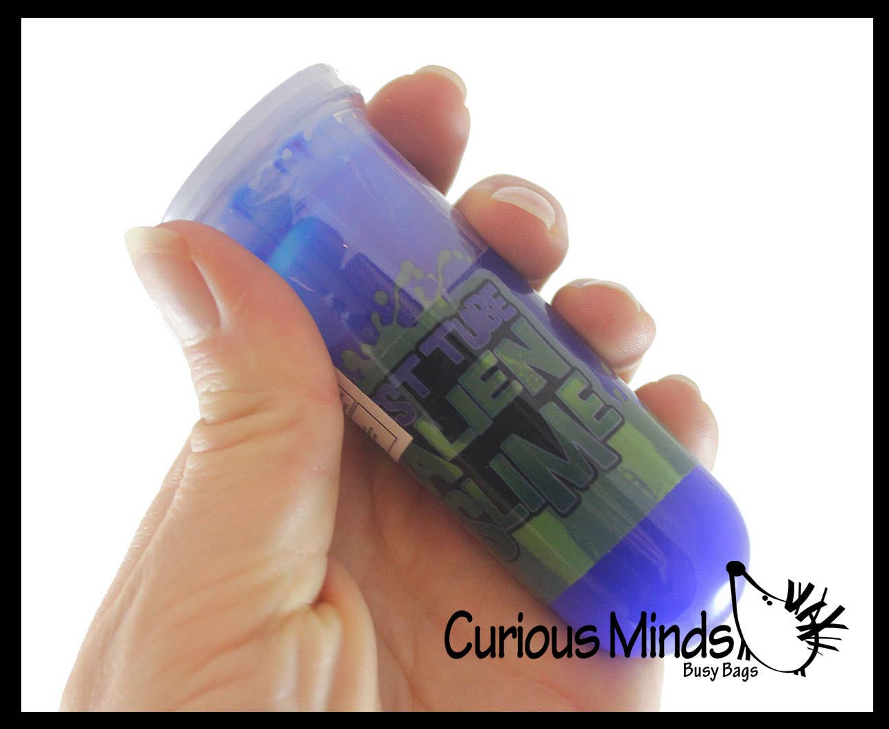 Alien Test Tube Slime With Mini Figurine