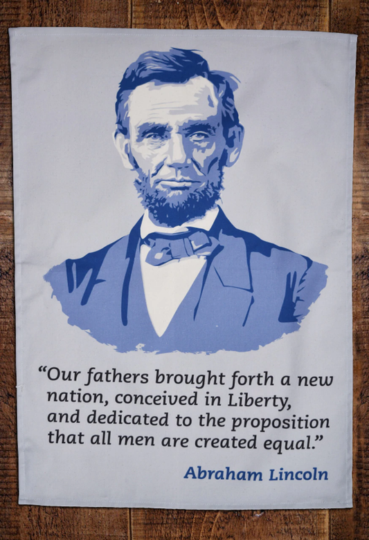 Abraham Lincoln Tea Towel