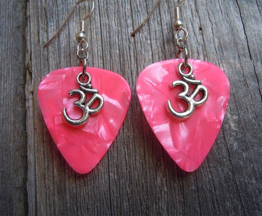 Ohm Charm Guitar Pick Earrings
