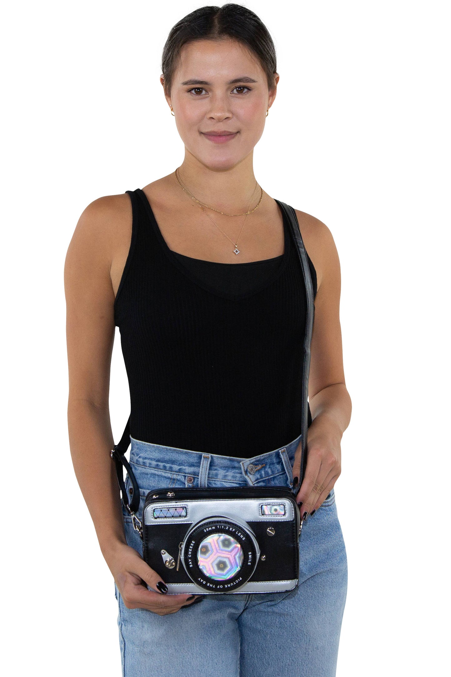 Camera Crossbody Bag, Vintage Photography Accessories