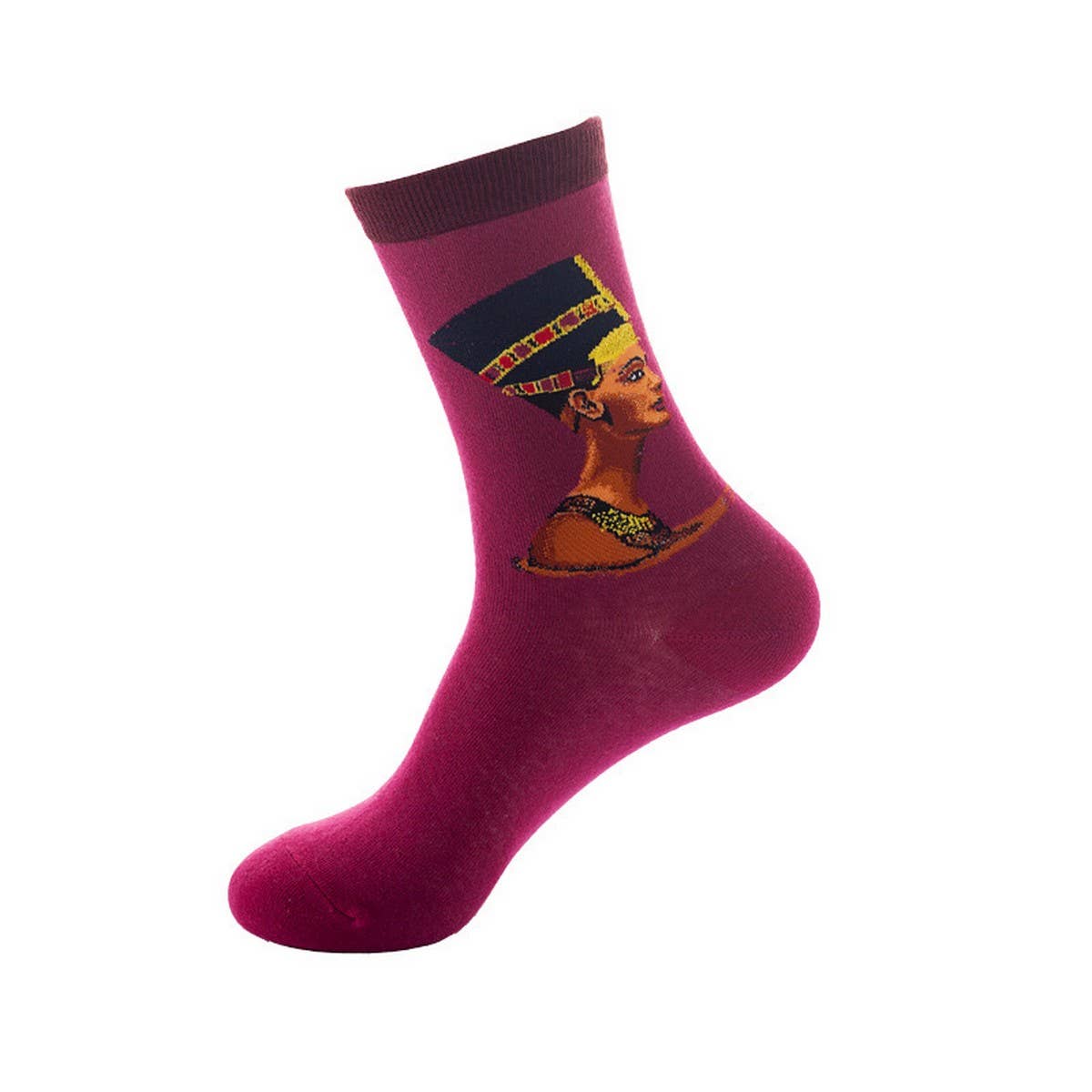 Oil painting socks