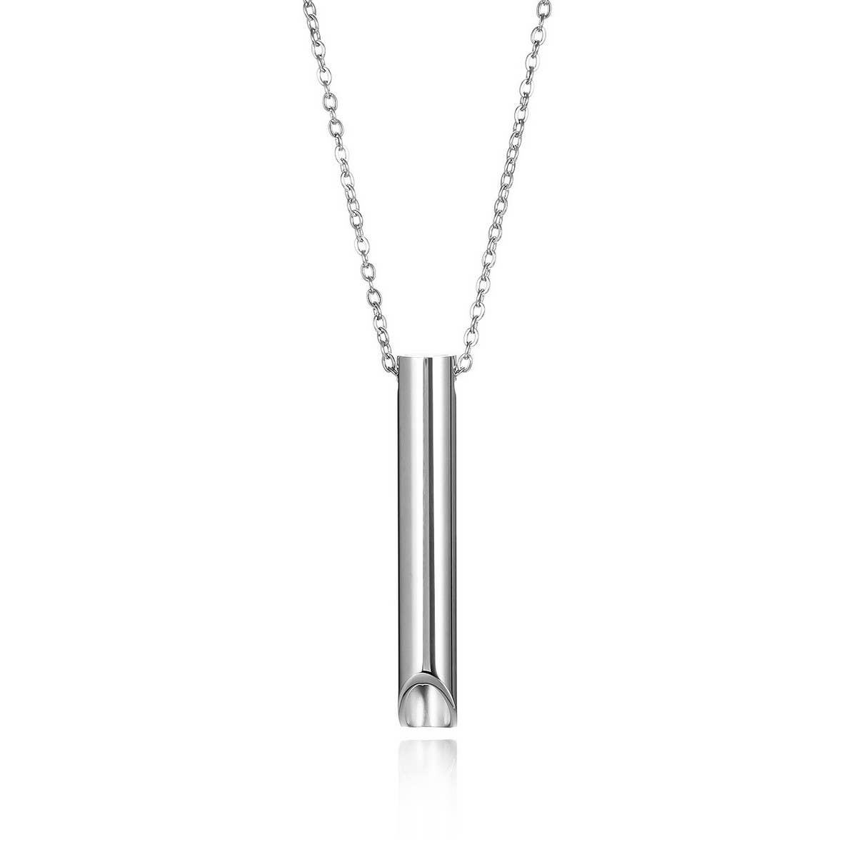 Creative breathing whistle necklace