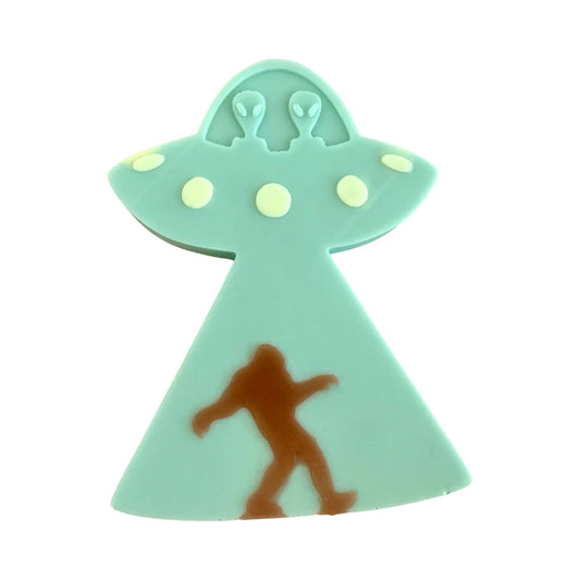 Large 3D Alien with Bigfoot Bar of Soap