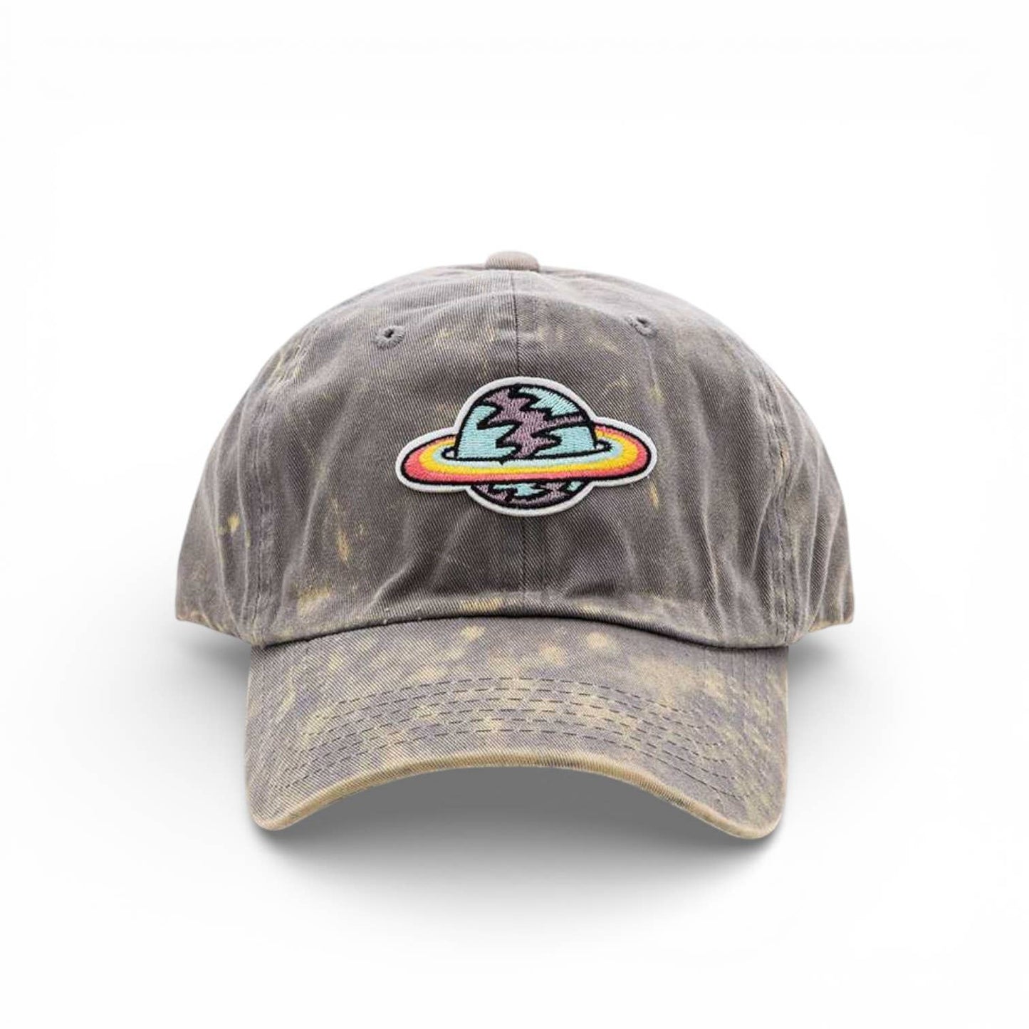 Cosmic Planet Patch Washed Cotton Cap