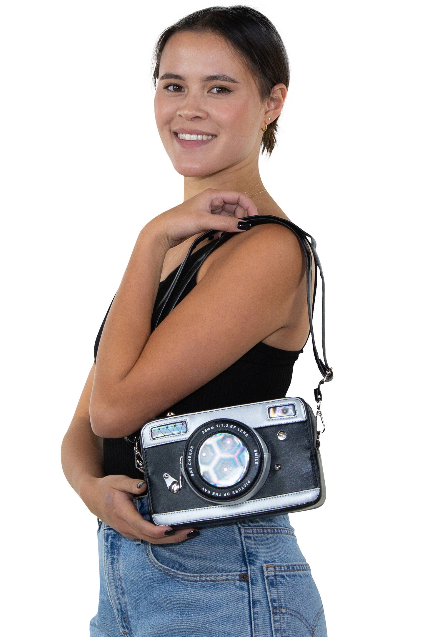 Camera Crossbody Bag, Vintage Photography Accessories