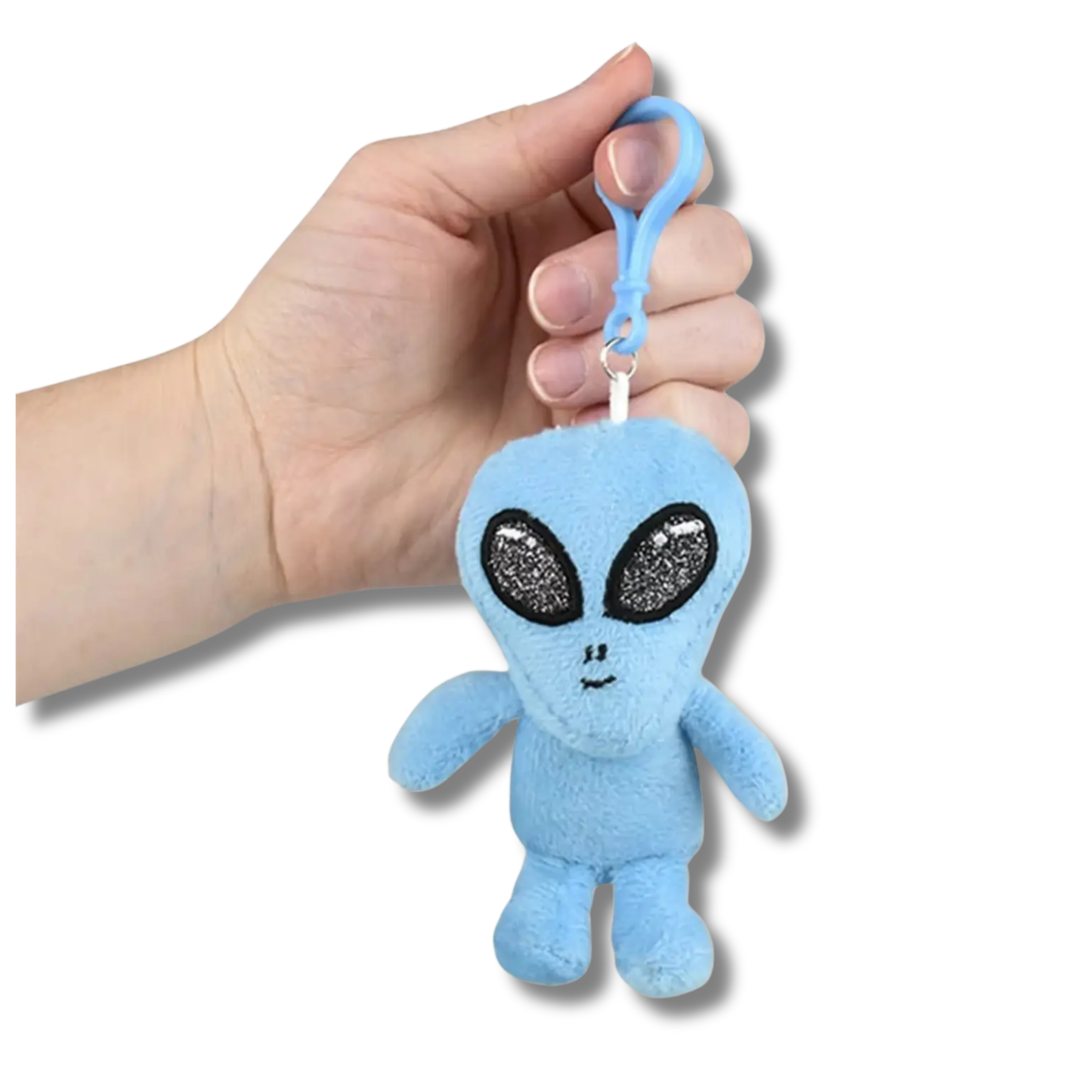Alien Soft Plush Backpack Keychain Kid Toy- Assorted