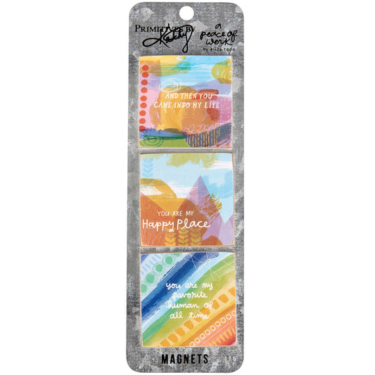 Happy Place Magnet Set