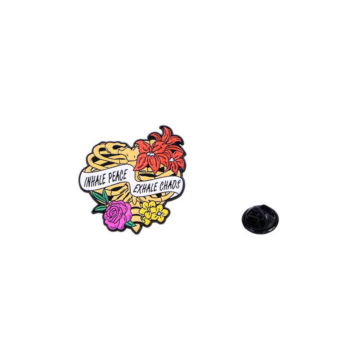 Message pins/brooches