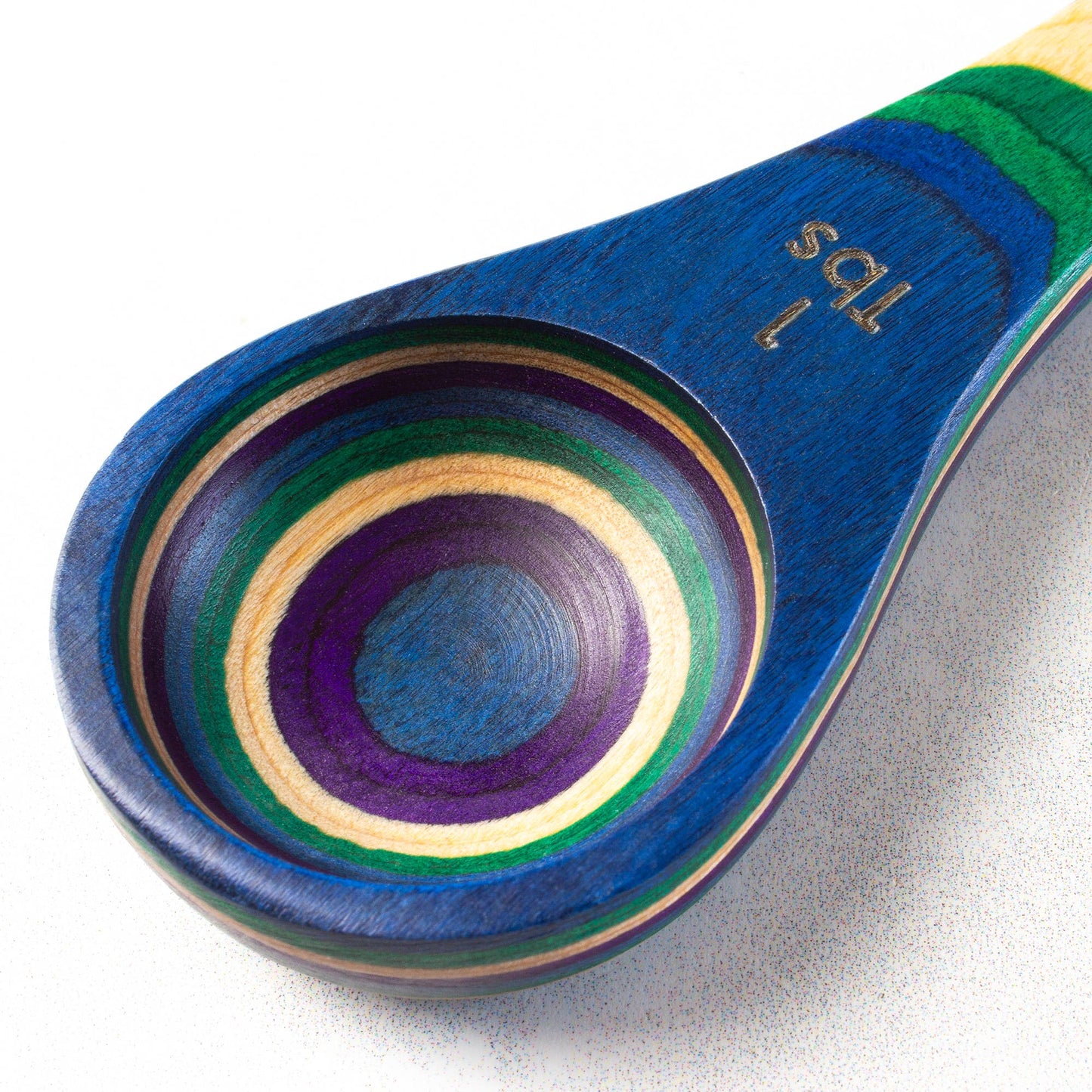 Baltique® Mumbai Colorful Wooden 2-in-1 Measuring Spoon