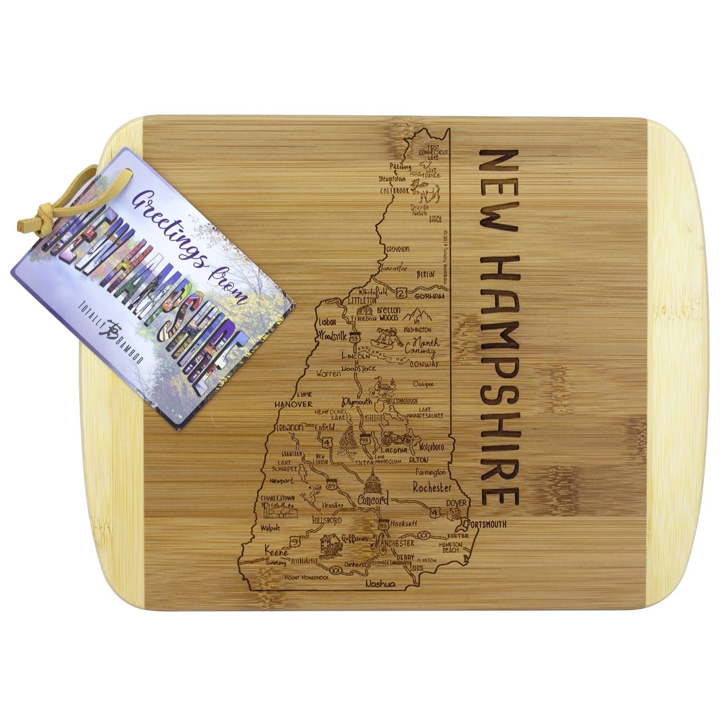 A Slice of Life New Hampshire Cutting & Charcuterie Board