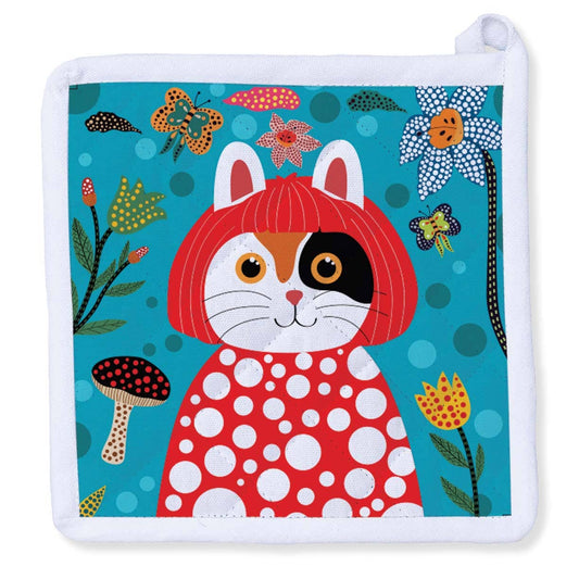 Museum Collection- YAYOI Kusameow Kusama Potholder