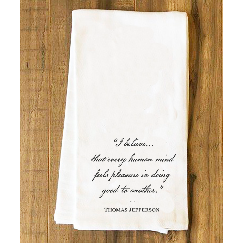 "I Believe..." Tea Towel