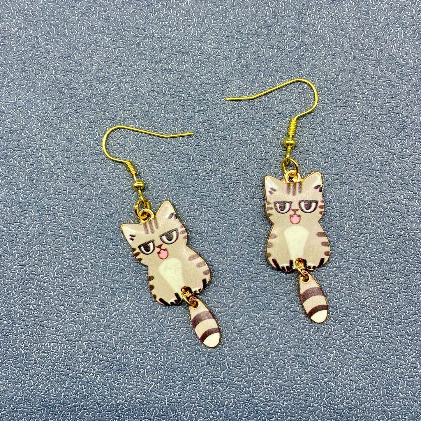 Multi-style Cat Dangle Earrings