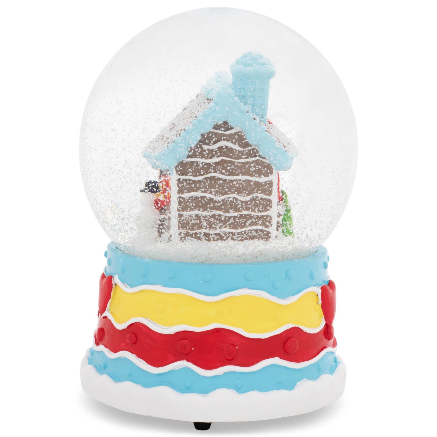 Gingerbread House Musical Snow Globe