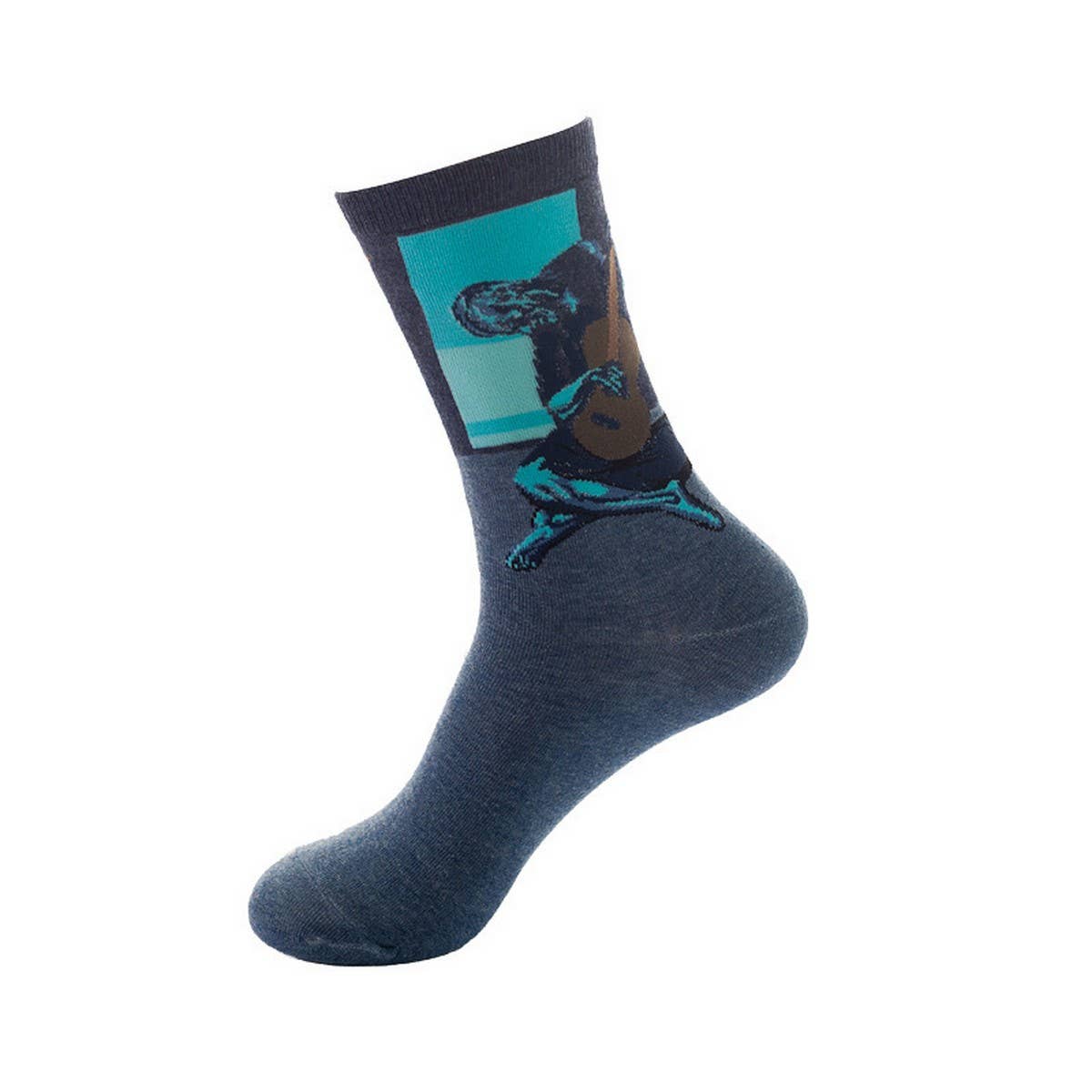 Oil painting socks