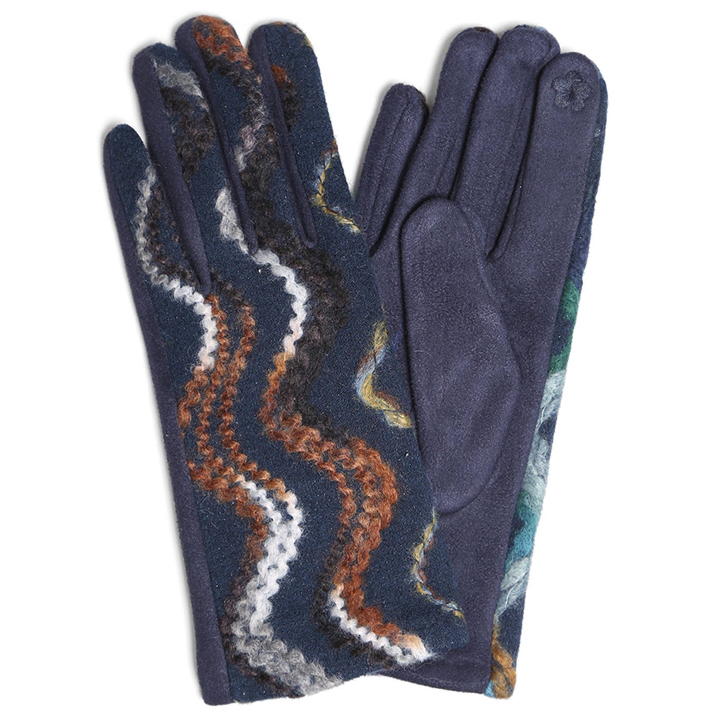 Wavy Swirled Gloves