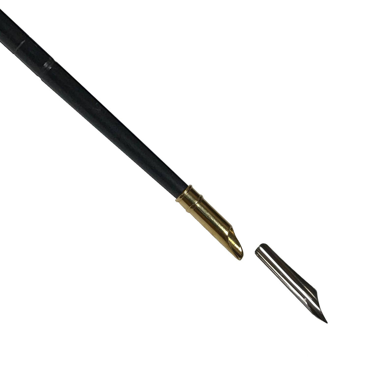 Horn Pen with Brass End and Stainless Steel Nib | Writing