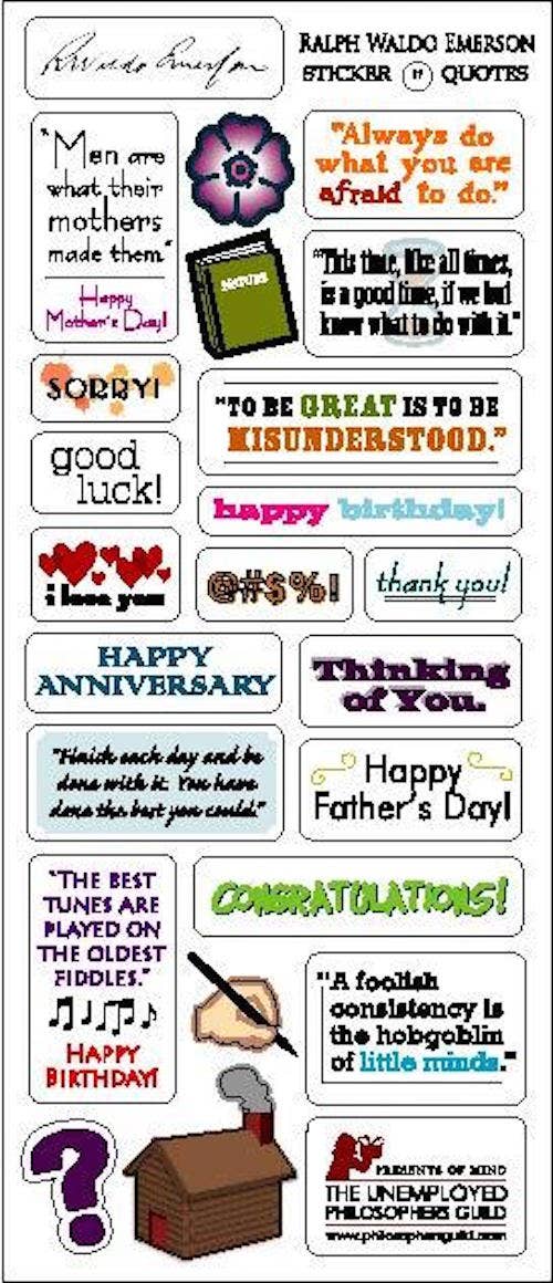 Ralph Waldo Emerson Card