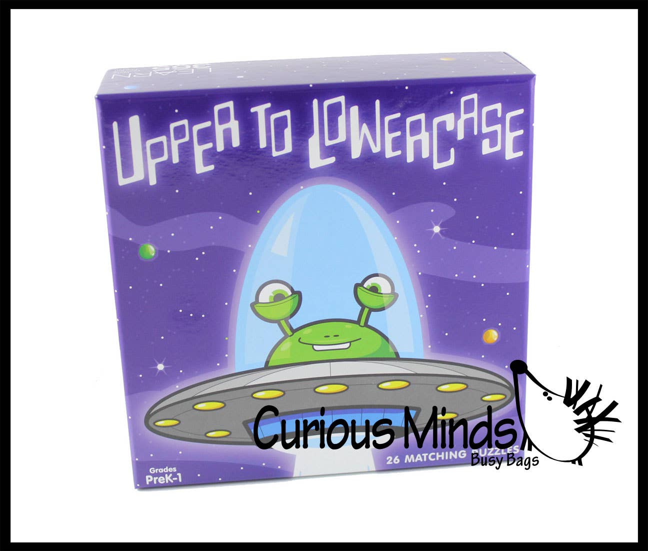 Uppercase to Lowercase Alphabet Matching Puzzle