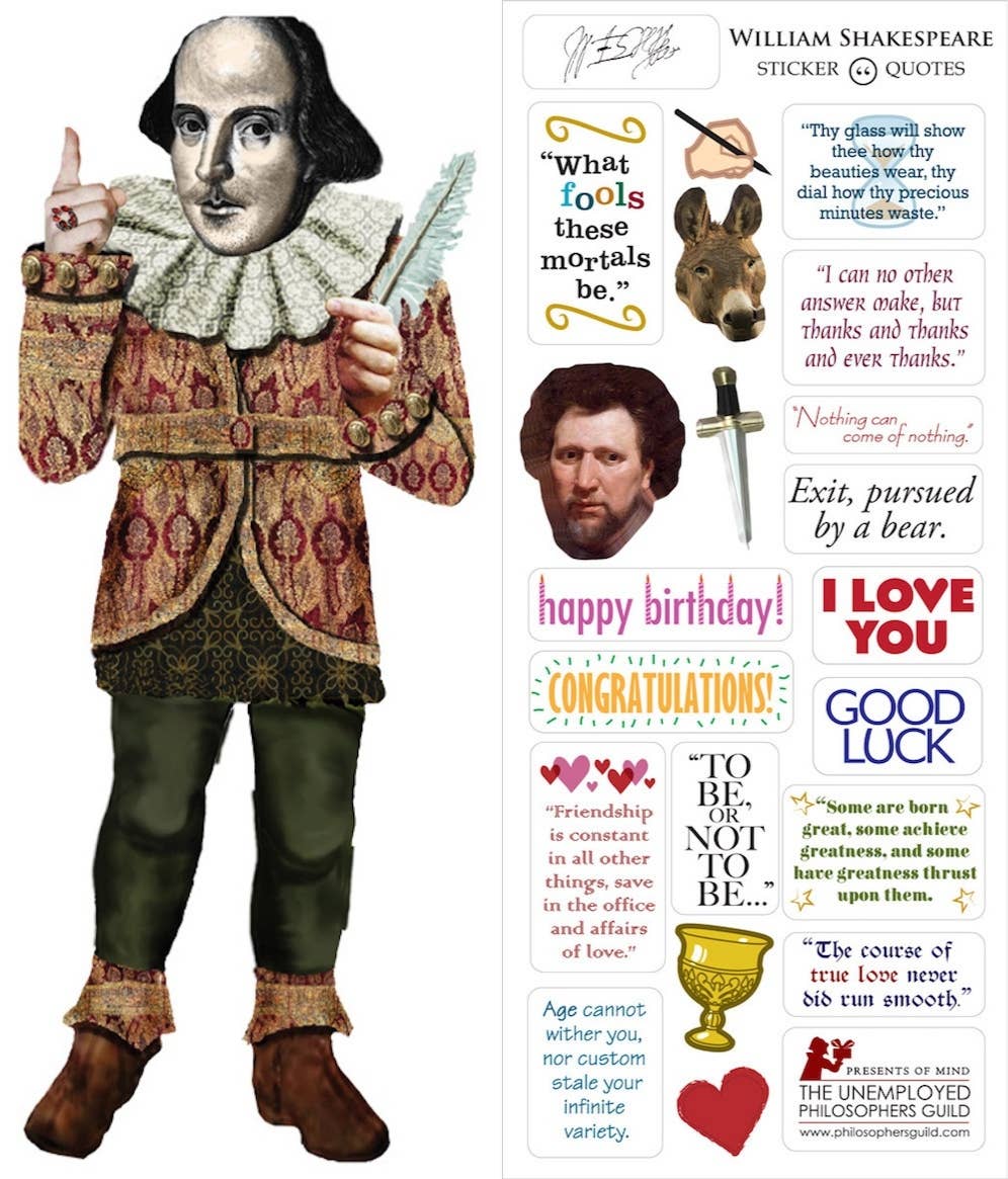 William Shakespeare Card