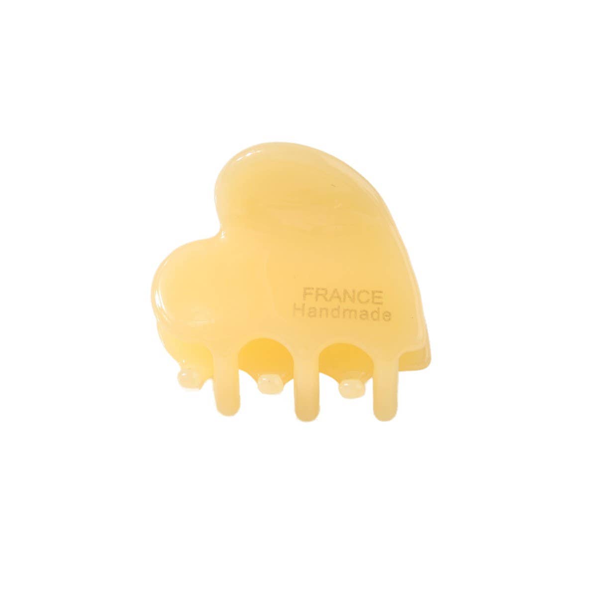 Heart love heart hair claw clip