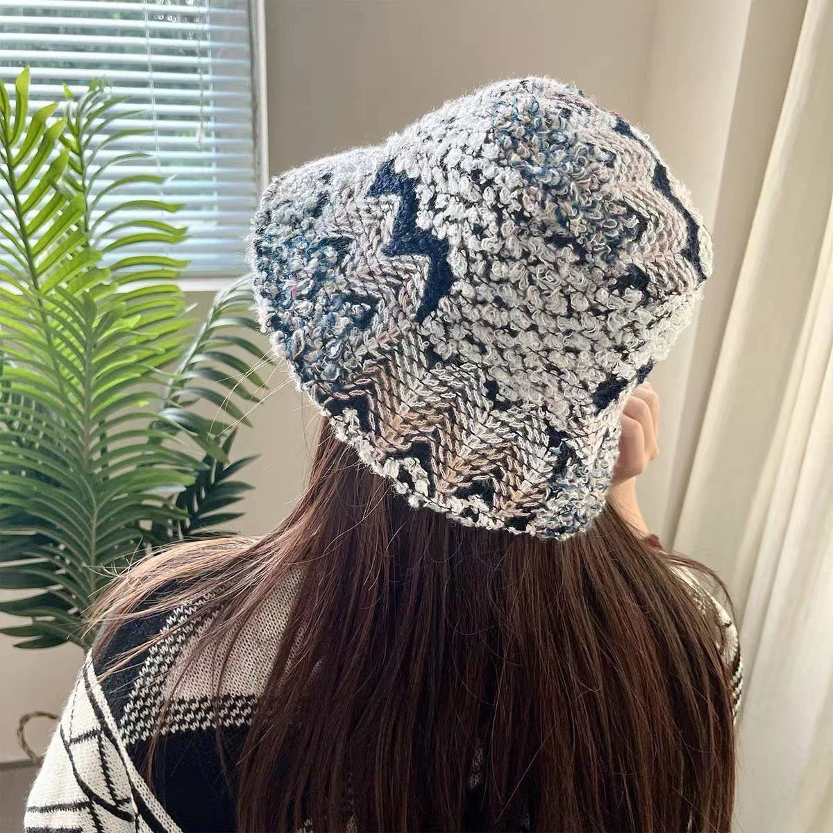 Ethnic retro bucket hat