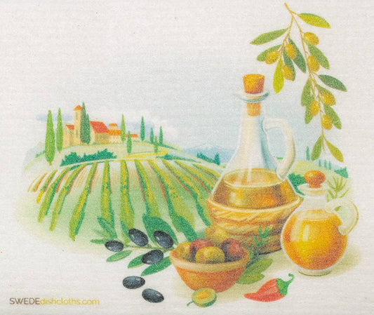 Swedish Dishcloth Olive Farm