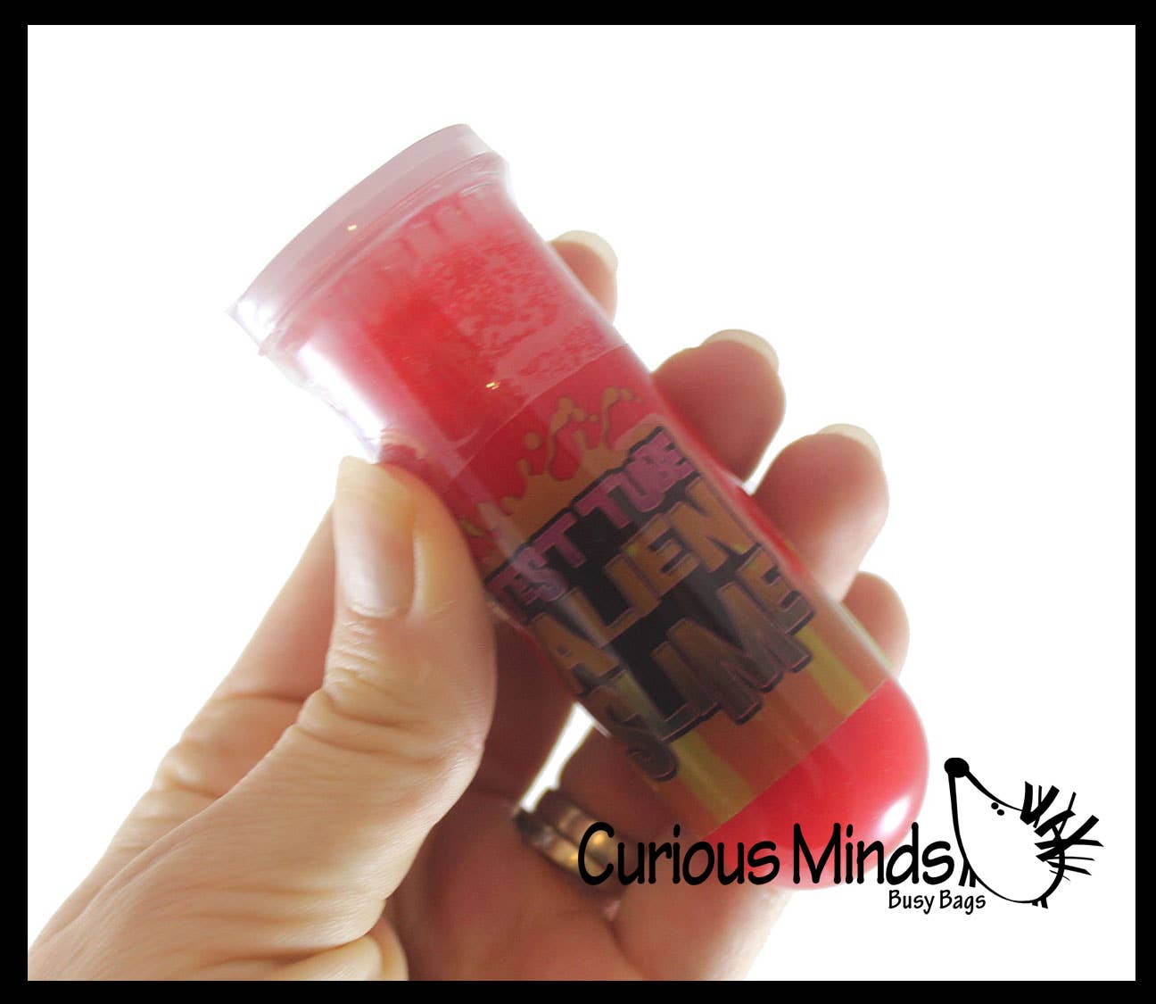 Alien Test Tube Slime With Mini Figurine