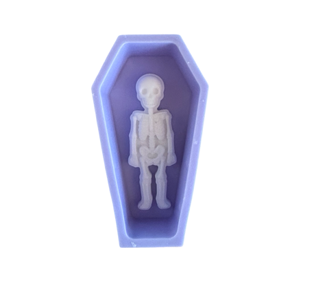 Coffin and White Skeleton Soap
