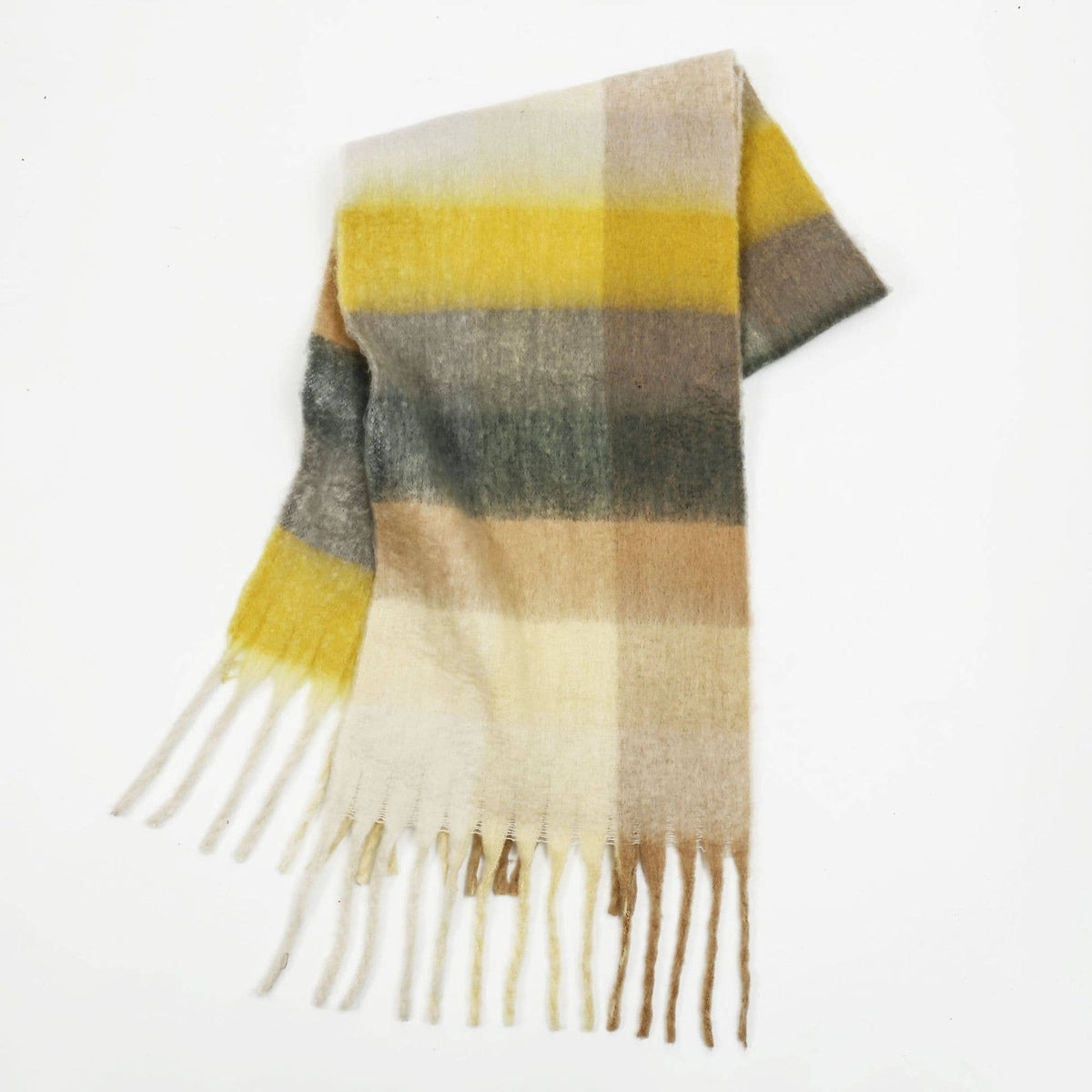 Colorful Plaid Scarf Shawl Scarf