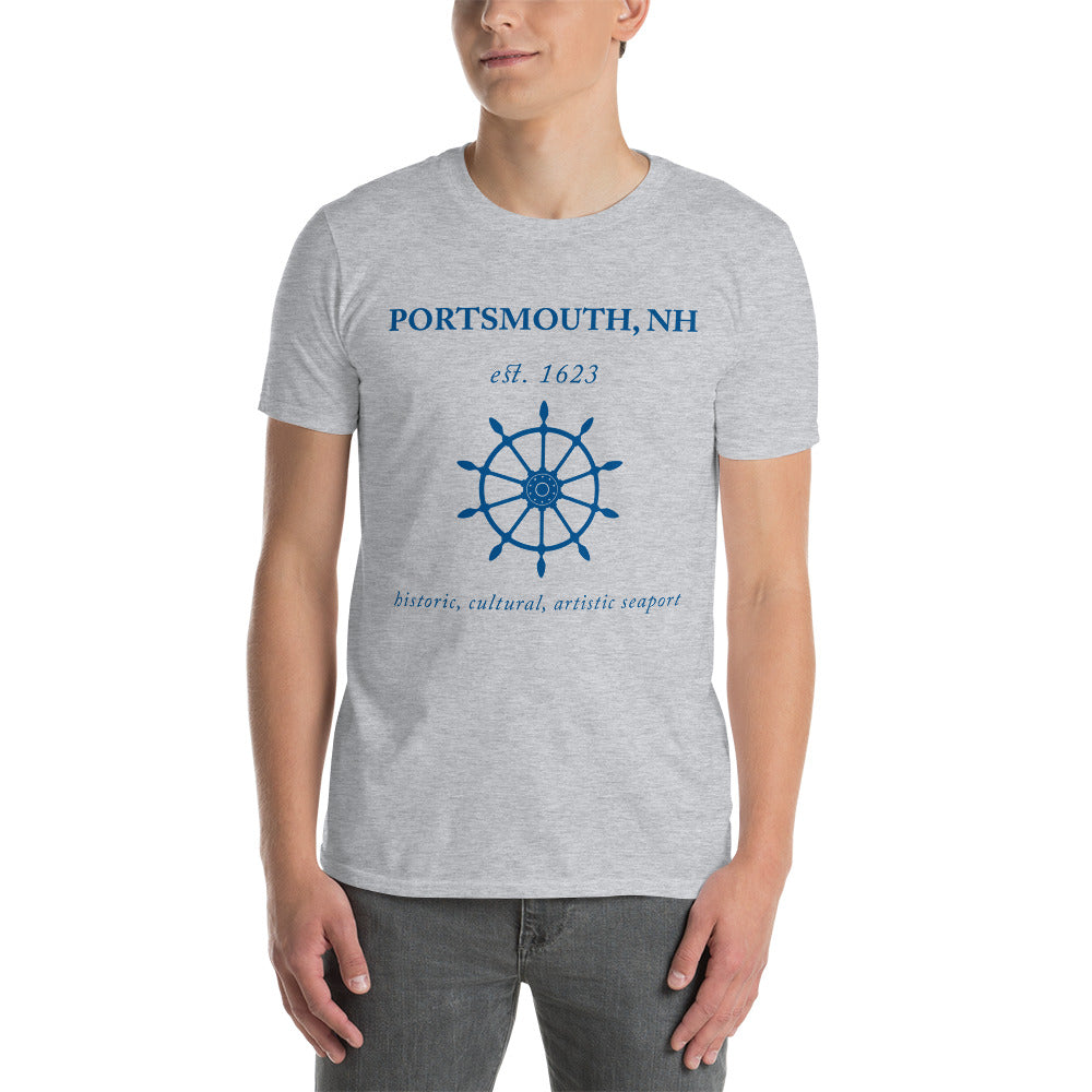 Portsmouth, NH Short-Sleeve Unisex T-Shirt