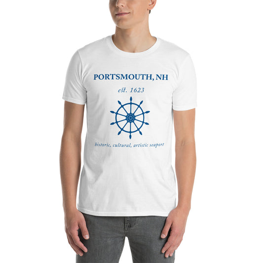 Portsmouth, NH Short-Sleeve Unisex T-Shirt