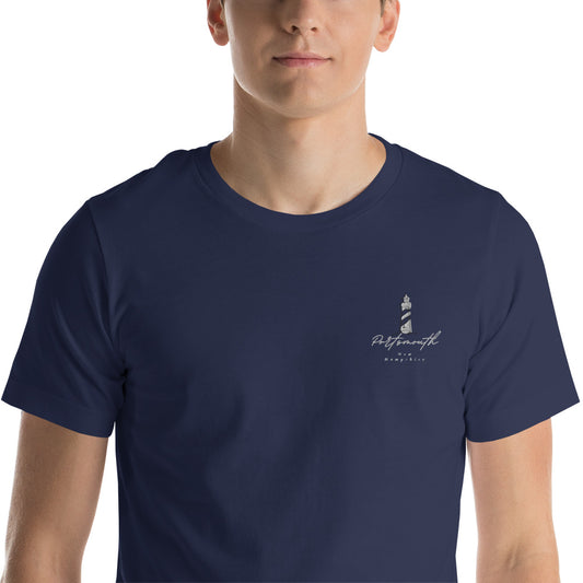 Unisex Portsmouth embroidery T-shirt