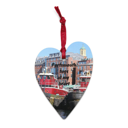 Portsmouth Tugs at my heart Ornament/magnet