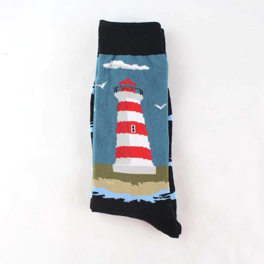 Lighthouse sock