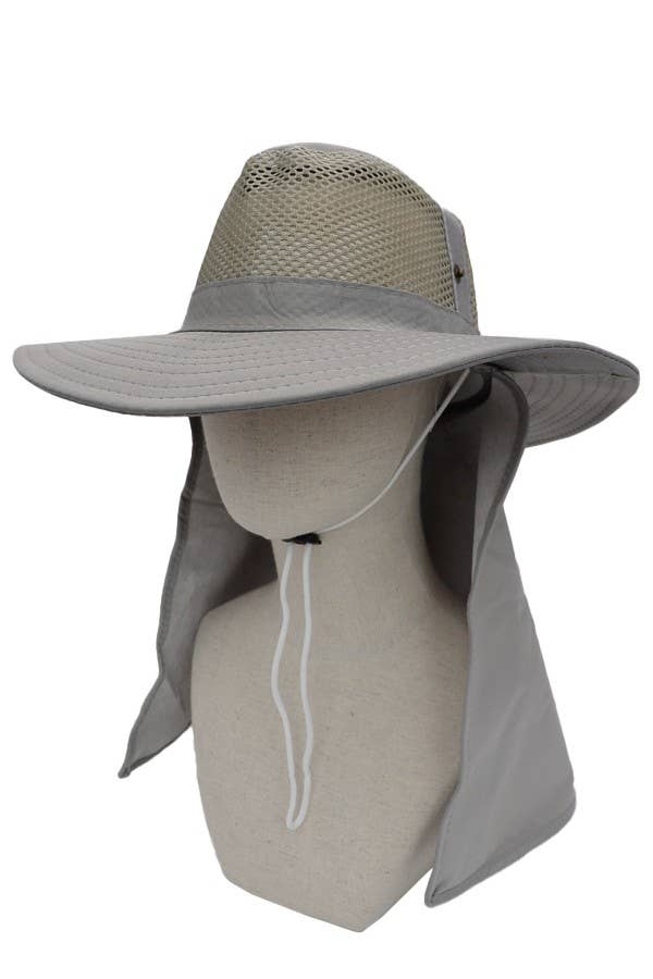 Fisherman Hat with Extra Wide Neck Cover