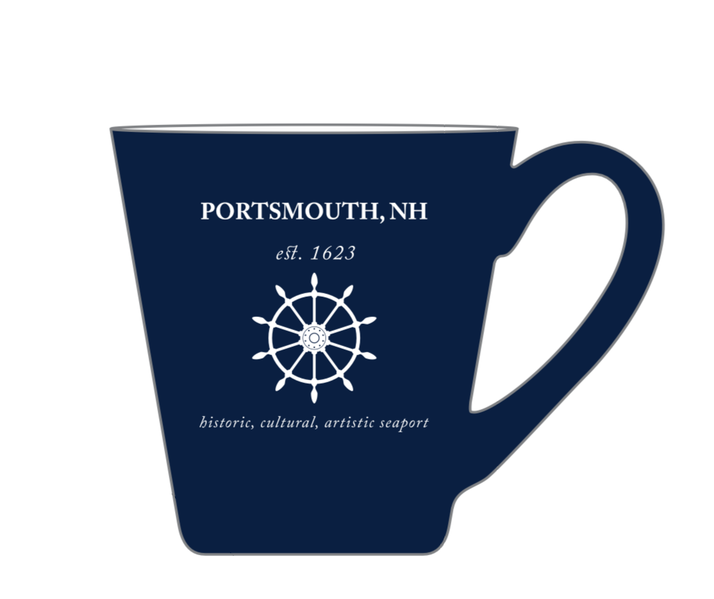 Portsmouth, NH Blue Mug – PortsmouthHistoryShop