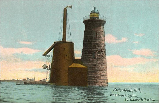 Whaleback Lighthouse, Portsmouth, NH Magnet