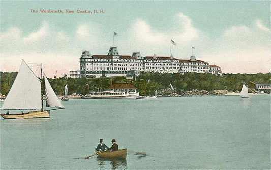 Wentworth Hotel, New Castle - Vintage Magnet